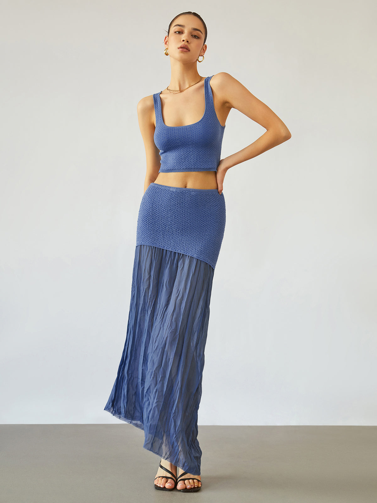 Sea Breeze Patchwork Uzun Etek