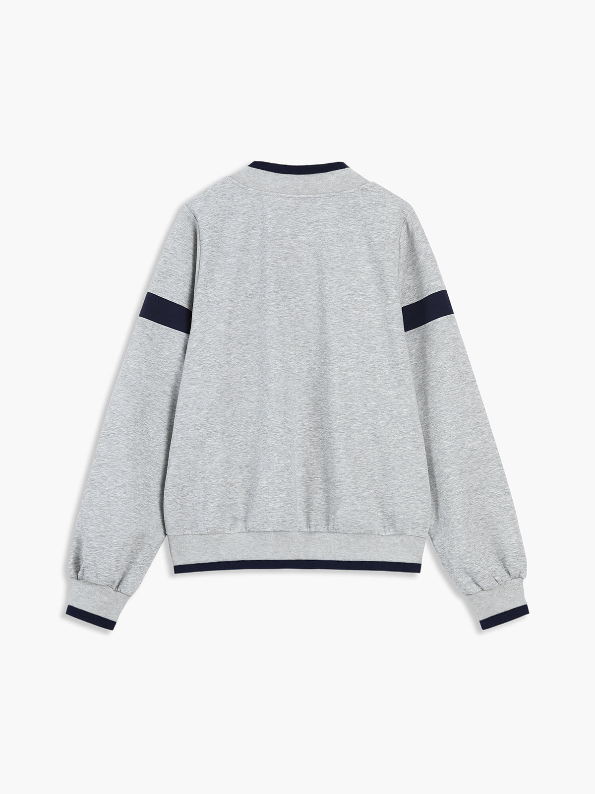Kontrast Kesim Büyük Boy Sweatshirt
