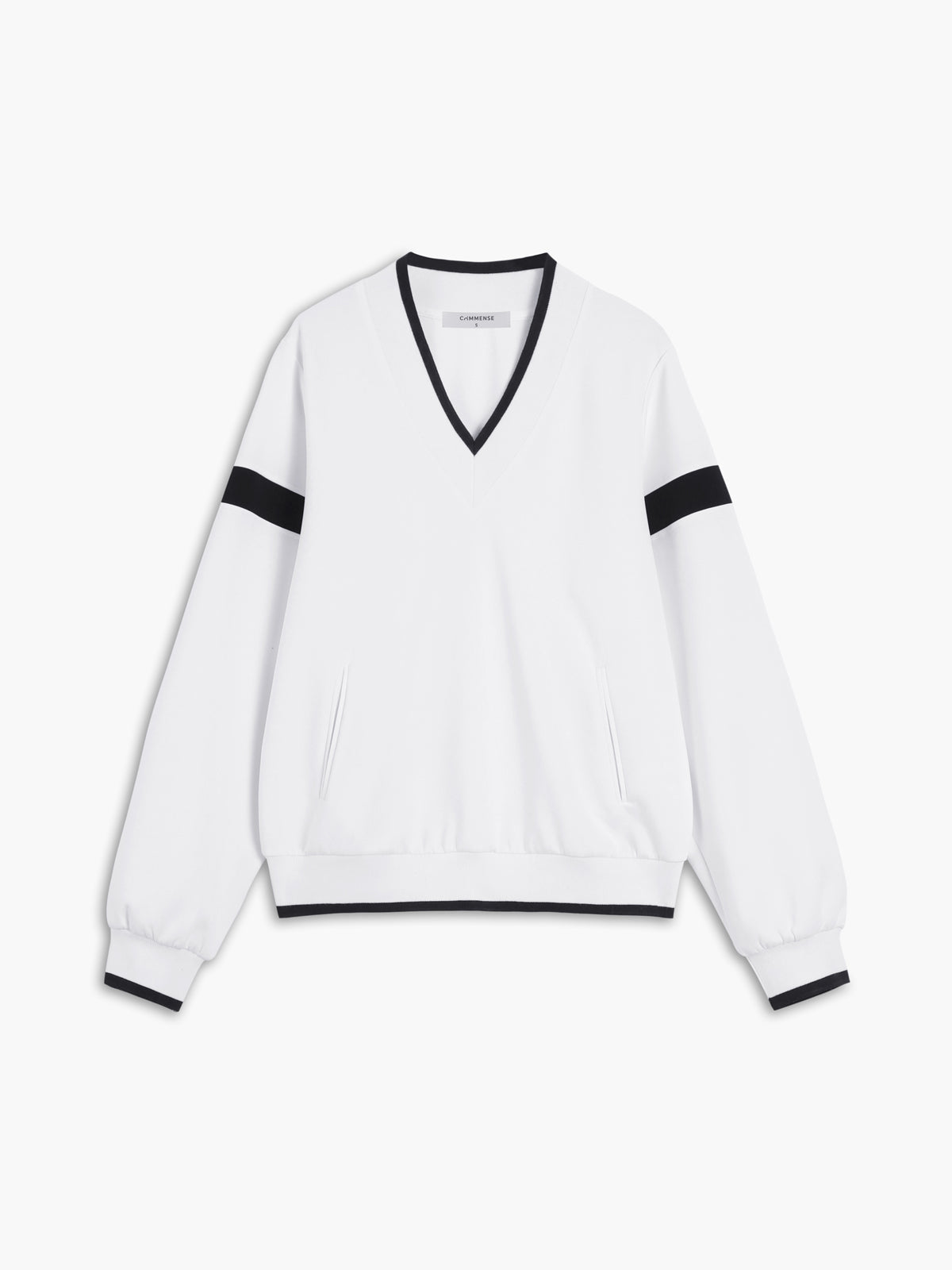Kontrast Kesim Büyük Boy Sweatshirt