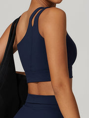 Tek Omuzlu Hızlı Kuruyan Spor Sütyeni