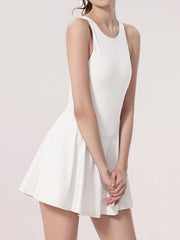 Çapraz Kesim Aktif Elbise