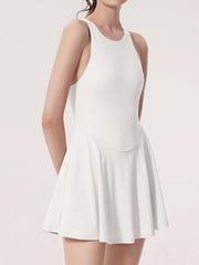 Çapraz Kesim Aktif Elbise