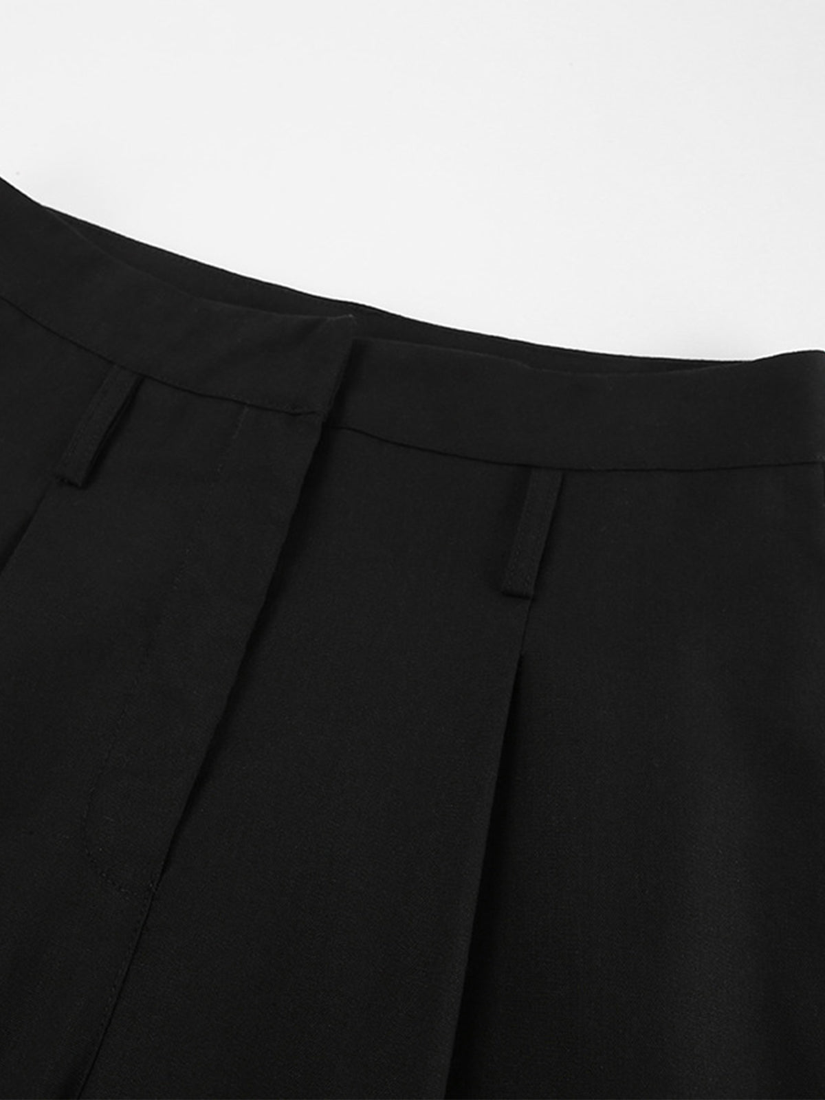 Minimalist Keten İki Parça Pantolon Takımı