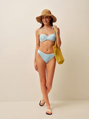 Çıkarılabilir Askılı Dantelli Bikini Seti