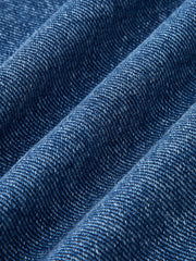 Kot Kemerli Düğmeli Ön Fırfırlı Elbise