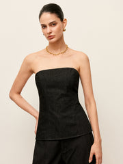 Askısız Kot Üstü Sırt Fermuarlı