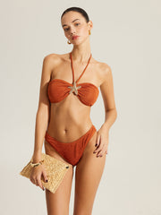 Yıldız Balığı Detaylı Etekli Bikini Takımı
