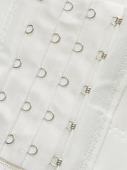 3D Çiçekli Süslemeli Korse