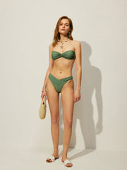 Çift Taraflı Bandeau Bikini Takımı