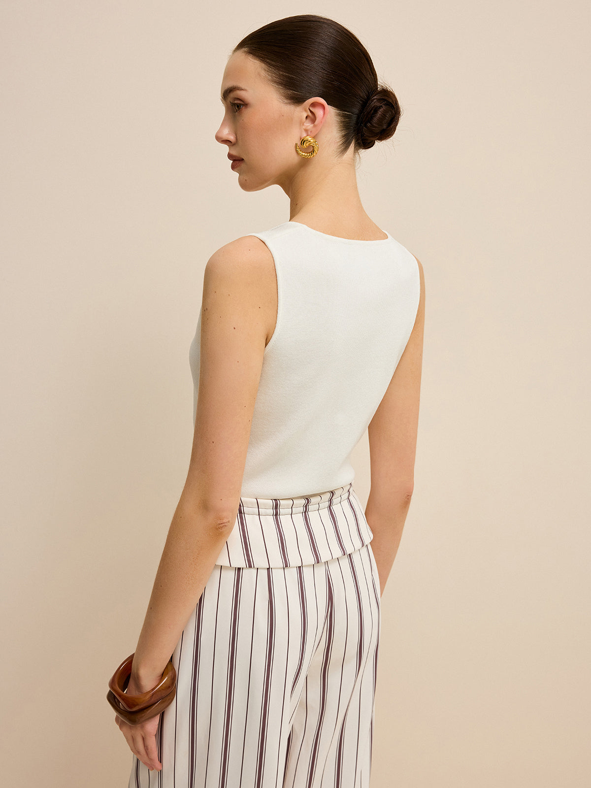 Kesikli Tank Top