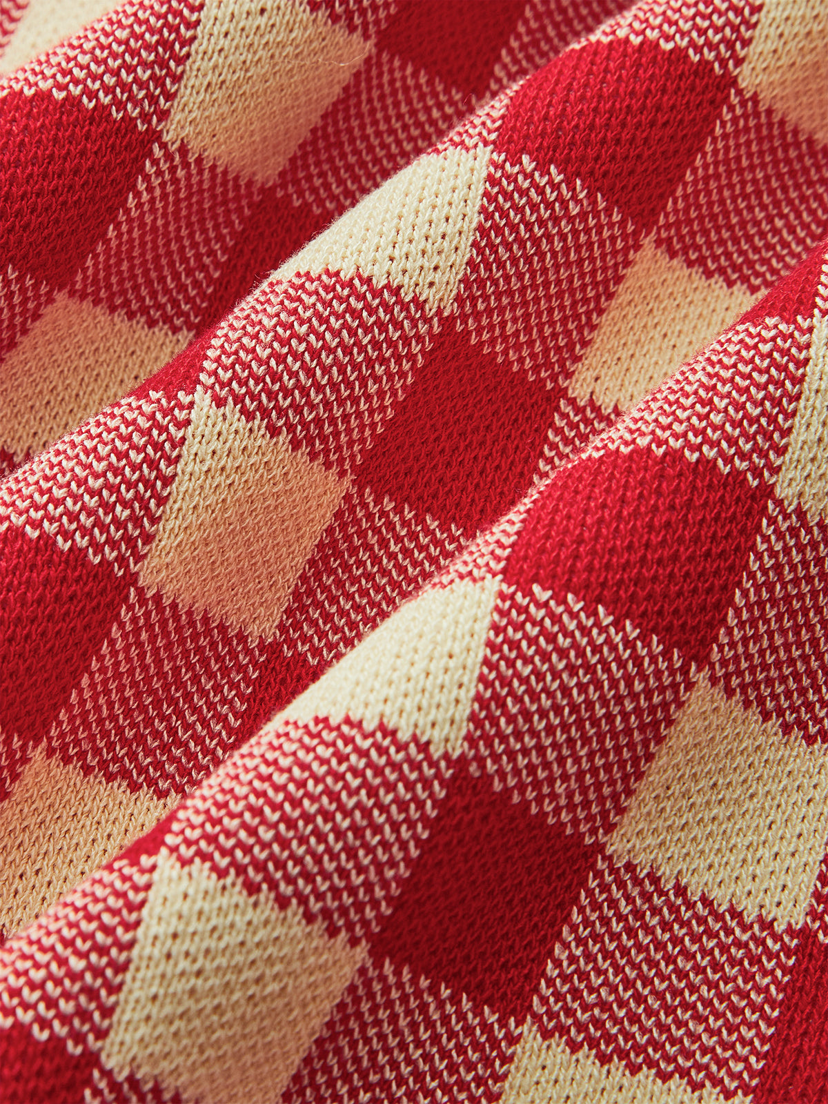 Gingham Desenli Pantolon Takımı