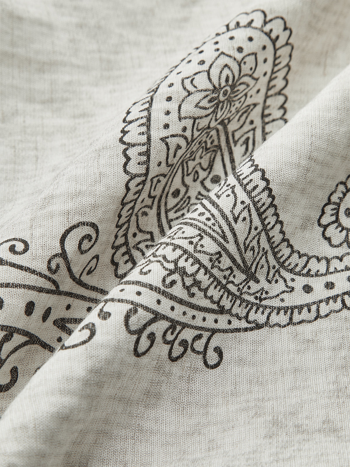 Boho Desenli Askılı Sırtı Açık Üst