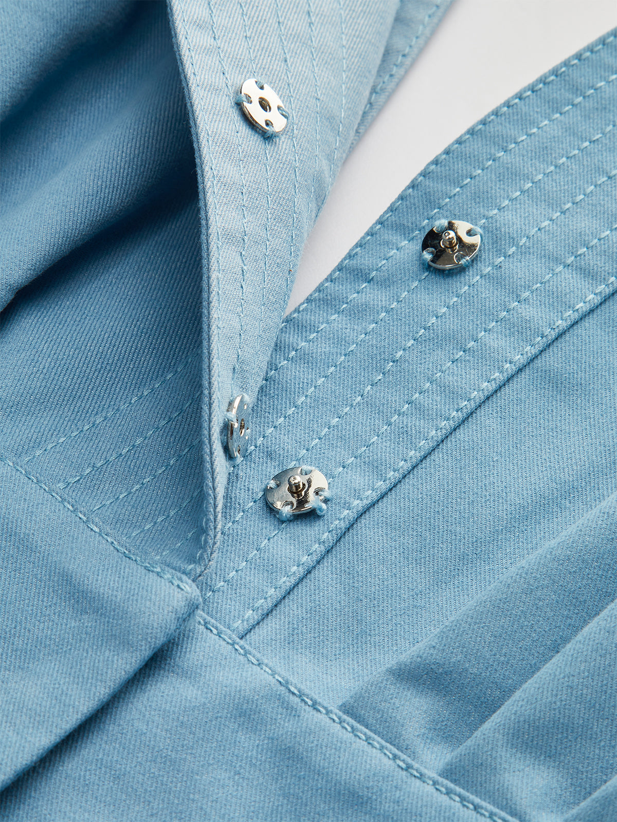 V Yaka Peplum Bluz