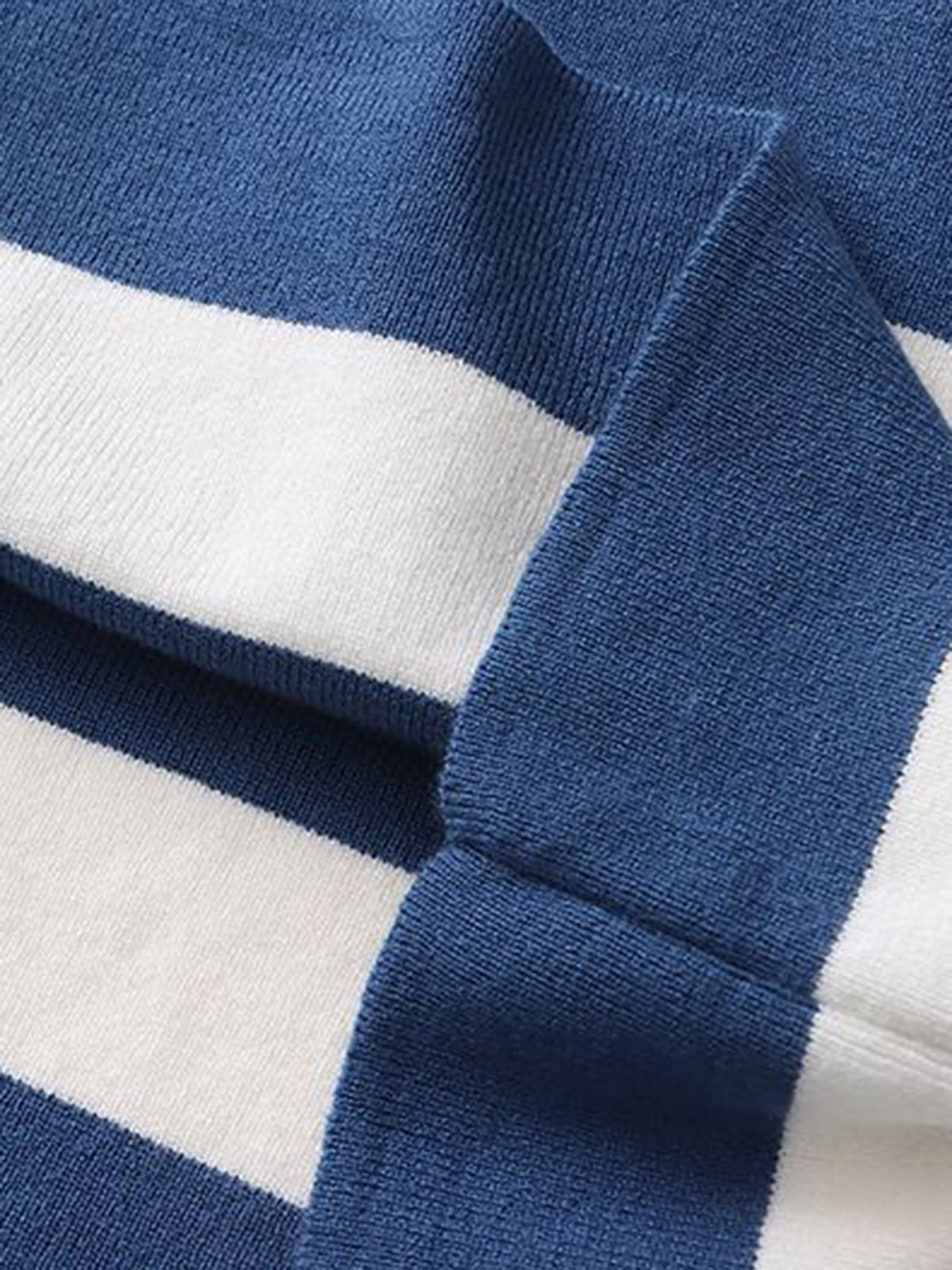 Coastal Air Stripe Kısa Elbise