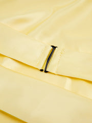 Asimetrik Dantel Straplez Midi Elbise