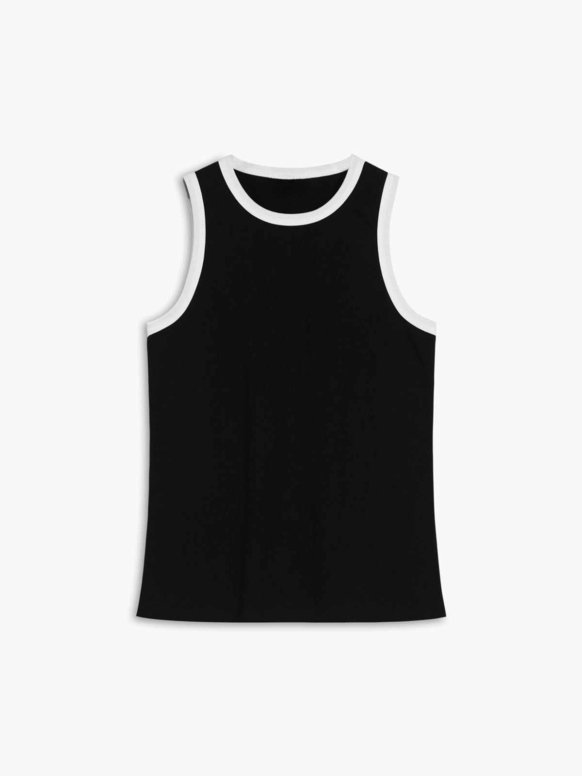 Bir Milyon Değerinde Kontrast Kesimli Tank Top