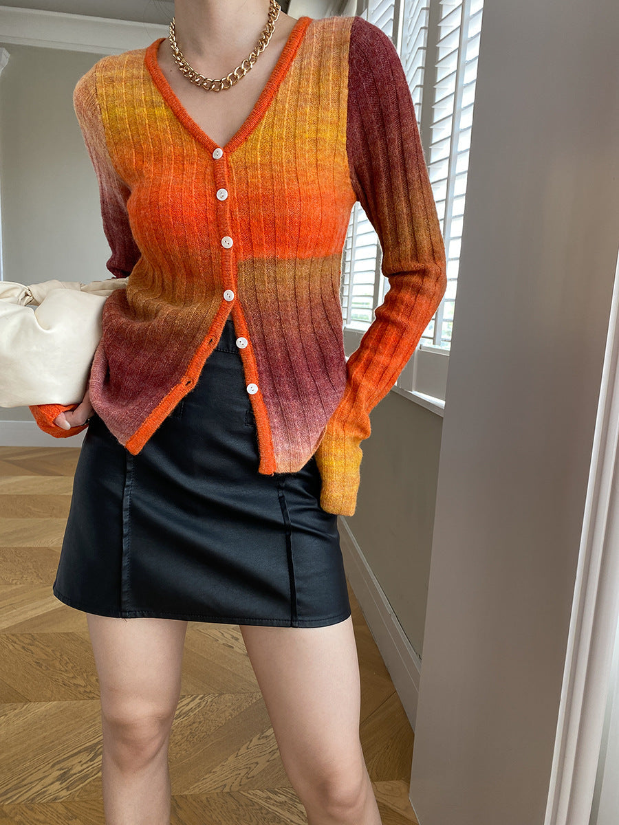 Ombre Akçaağaç Hırka
