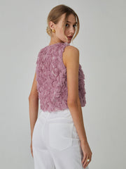 Romantik Çiçekli Bluz