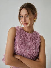 Romantik Çiçekli Bluz