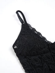 Bağcıklı Sırtı Açık Kısa Bluz