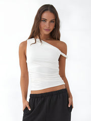 Asimetrik Yaka Temel Üst