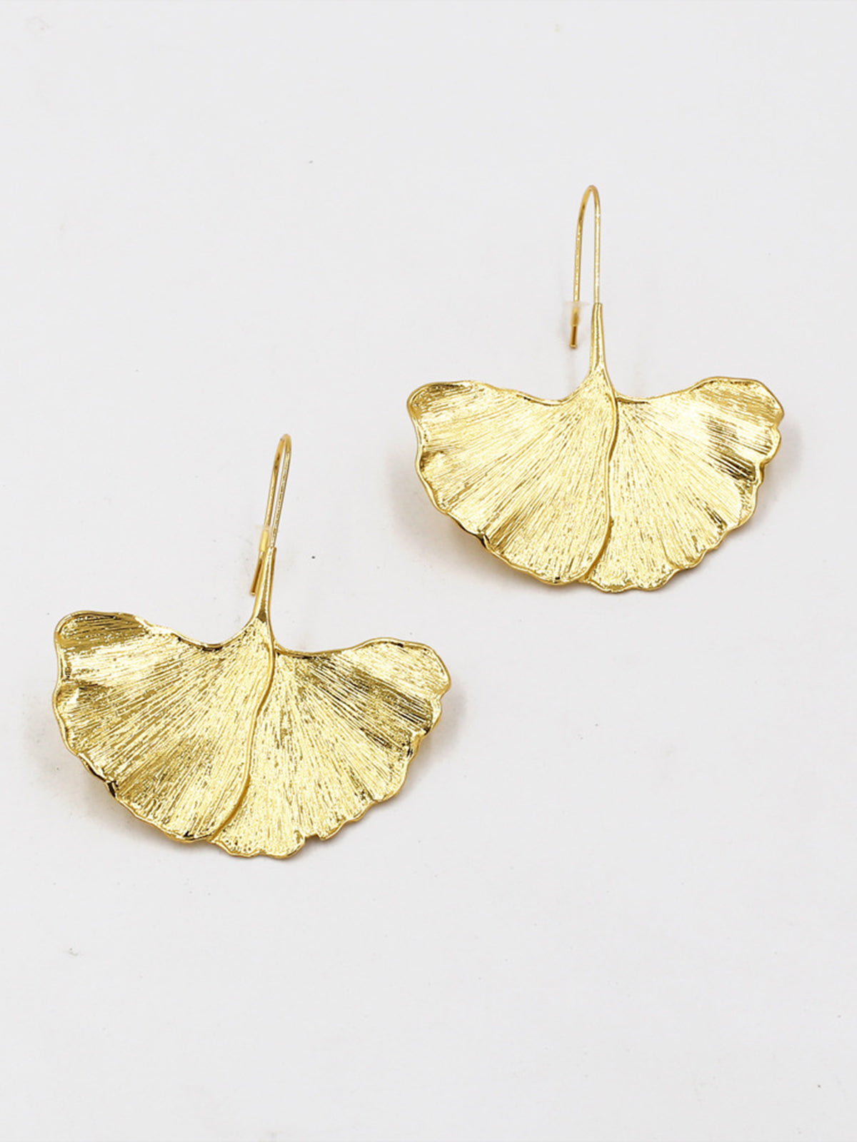 Ginkgo Yaprağı Küpeler