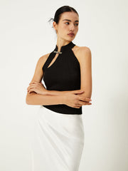 Asimetrik Düğmeli Hırka