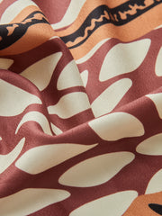 Çiçek Desenli Bağlama Üstü