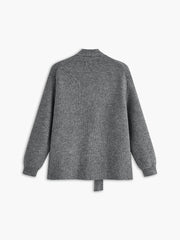 Nostaljik V Yaka Düğmeli Hırka