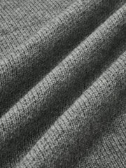 Nostaljik V Yaka Düğmeli Hırka