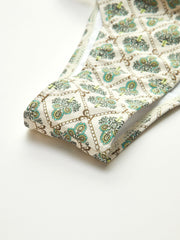 Desenli İki Parçalı Mayo Takımı