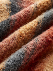 V-Yaka Ombre Bol Kesim Hırka