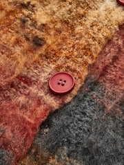 V-Yaka Ombre Bol Kesim Hırka