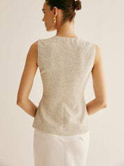 Kolsuz Göğüs Bölmeli Yelek