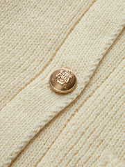 Düğmeli Cepli Süveter