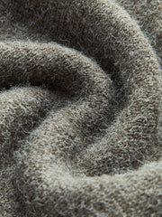 Sıcak Düğmeli Örgü Hırka