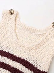 Eğlenceli Çizgili Yelek