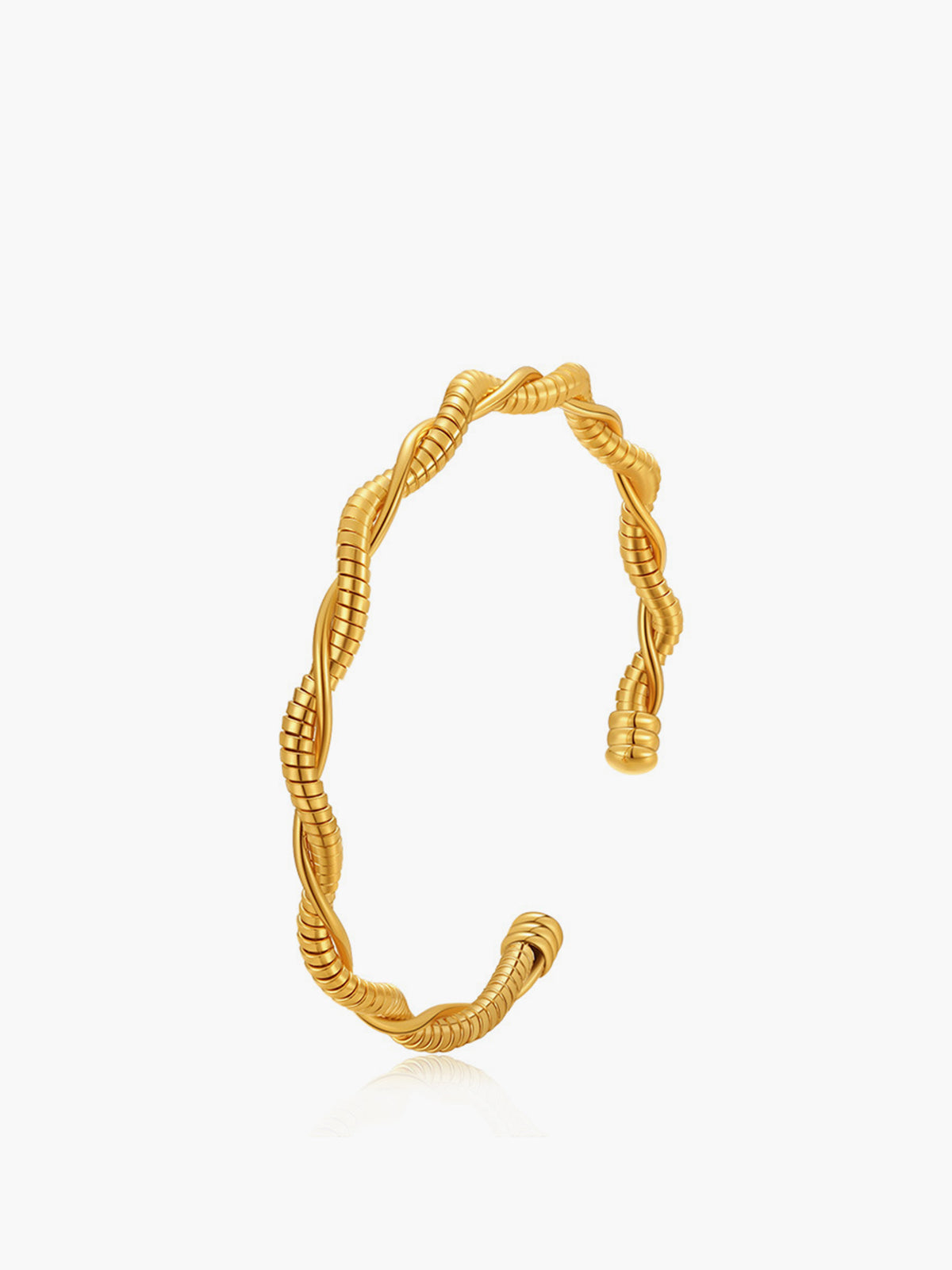 Minimalist Twist Açık Bileklik
