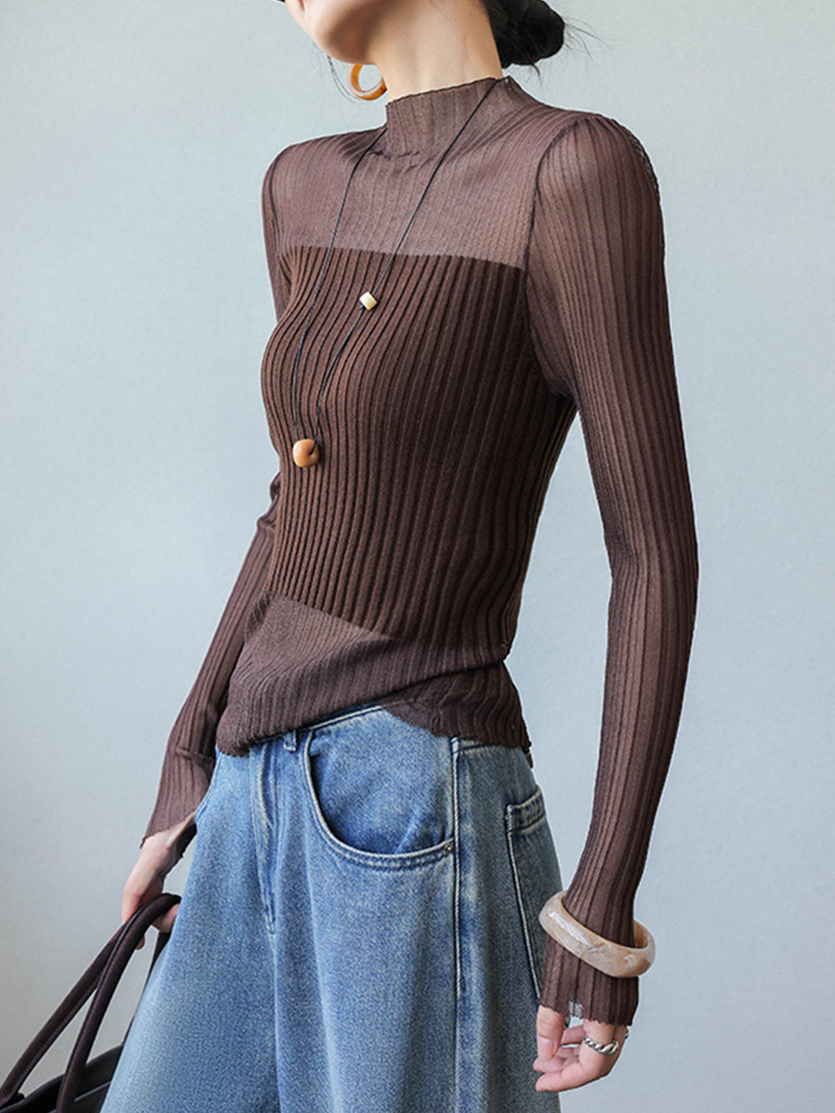 Şeffaf Panel Dar Kazak