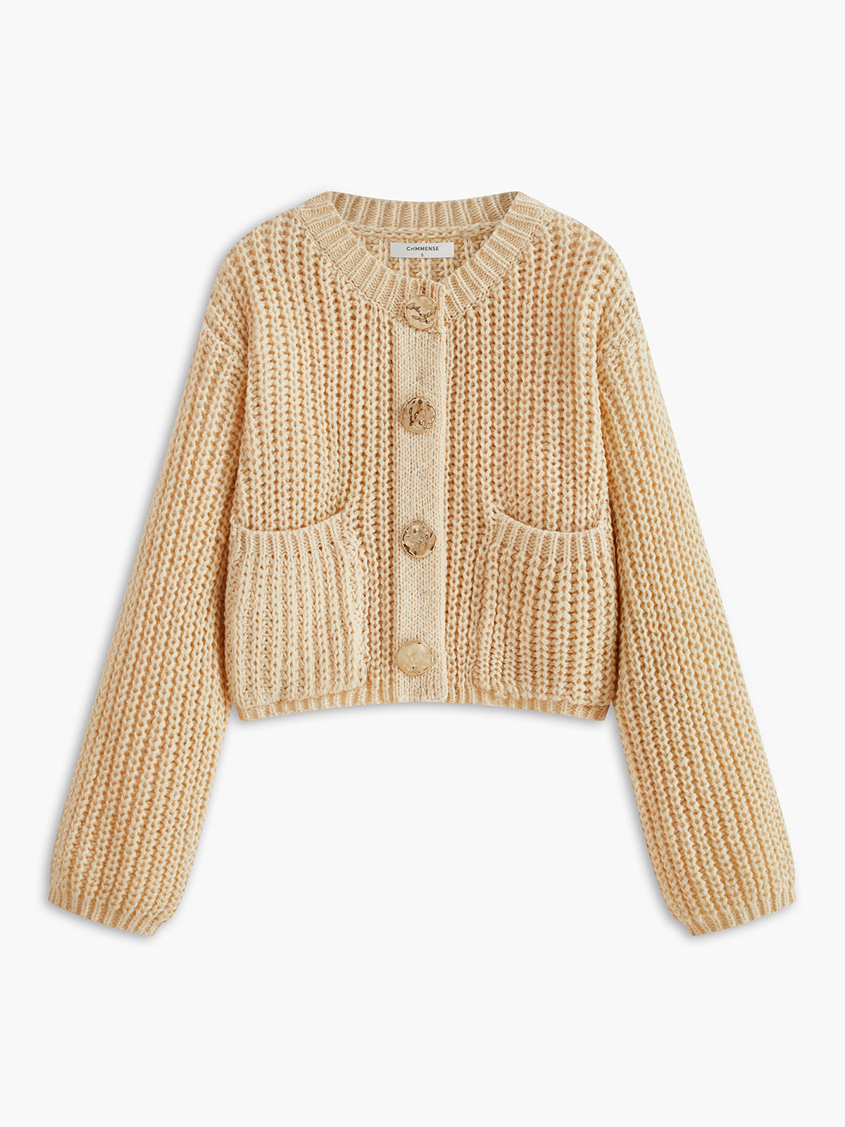 Kalın Düğmeli Hırka