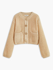 Kalın Düğmeli Hırka