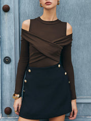 Çapraz Dikişli Çok Amaçlı Tişört