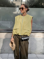 Eğlence Sokağı Kolsuz Yelek