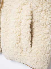 Dantel Detaylı Polar Yelek