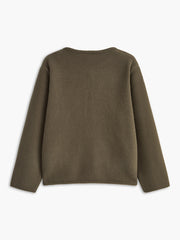 Şık Düğmeli Cepli Hırka