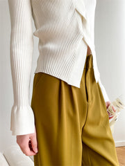 Çapraz Halterli Örgü Kazak