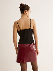 Sıralı Payetli Fiyonk Askılı Üst