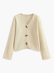 Kırçıllı Düğmeli Hırka