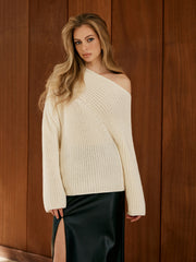 Asimetrik Yakalı Kazak