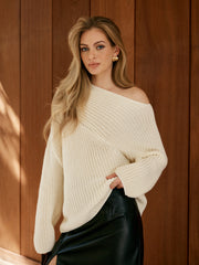 Asimetrik Yakalı Kazak